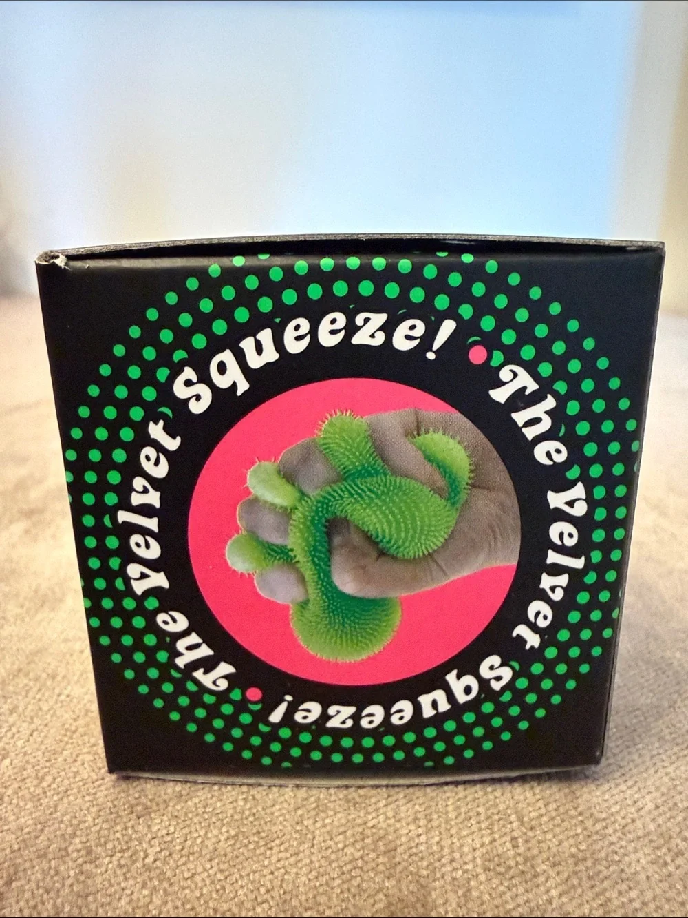 NeeDoh Fuzz Ball The Velvet Squeeze! - Green